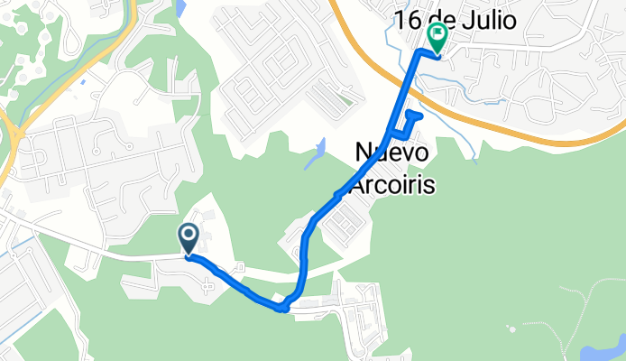Carretera Fort Gulick, Colón a Avenida Jaime Vélez, Colón