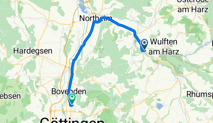 Walthausenstraße, Katlenburg-Lindau nach Am Weendespring, Göttingen