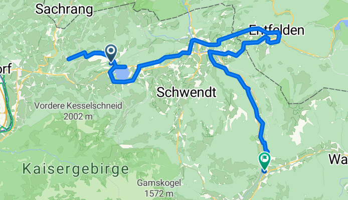 Agenda Tag 1.3 Walchsee - Rettenschöss - Kössen - Reit im Winkl - Erpfendorf