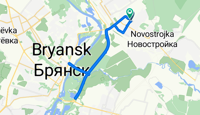 От 2-й Мичурина переулок дом до улица 2-я Мичурина