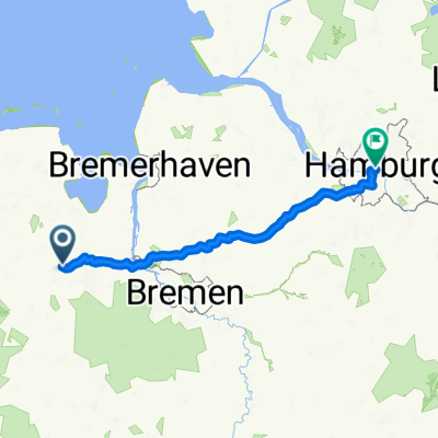 Heinrichstraße, Bad Zwischenahn to Rathausmarkt, Hamburg