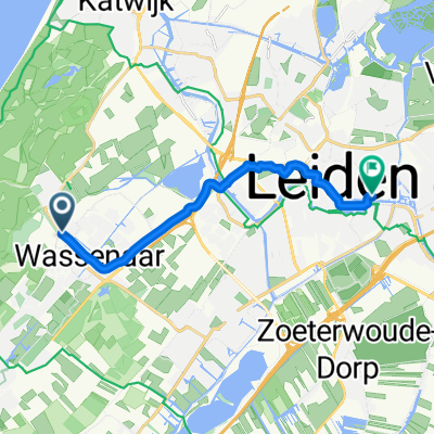 Van Zuylen van Nijeveltstraat, Wassenaar to Van Speykstraat, Leiden