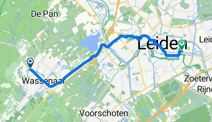 Van Zuylen van Nijeveltstraat, Wassenaar to Van Speykstraat, Leiden