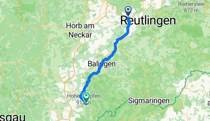 Tübingen - Spaichingen