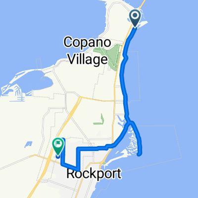 N Fulton Beach Rd, Rockport to Redwood Ave, Rockport