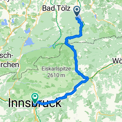 Bad Heilbrunn - Bad Wiessee + Von Bad Wiessee bis Vahrn