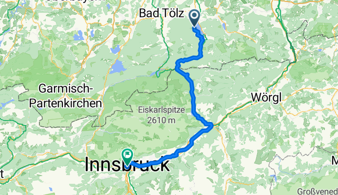 Bad Heilbrunn - Bad Wiessee + Von Bad Wiessee bis Vahrn