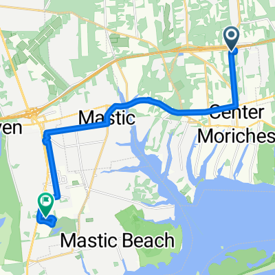 Railroad Ave, Center Moriches to Greentree Ct, Shirley