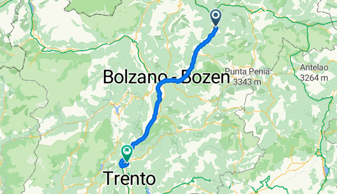 Von Trient bis Riva del Garda