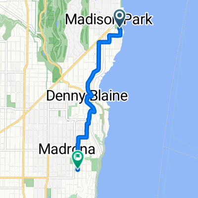 E Madison St, Seattle to E Cherry St, Seattle