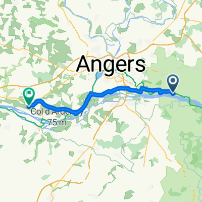 étape 1 Loire 2025-Rue du Coureau à L'Epinay