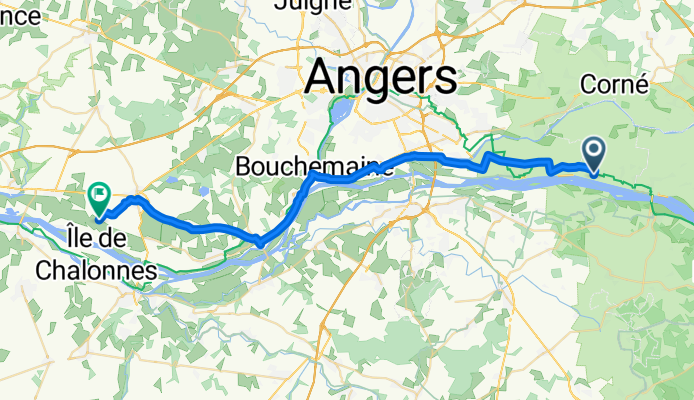 étape 1 Loire 2025-Rue du Coureau à L'Epinay