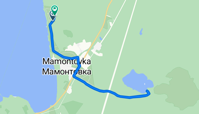 Расслабленный маршрут