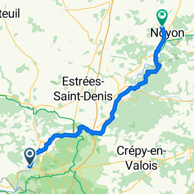 Day 2 -From Saint-Leu-D'Esserent to Beaurains-lès-Noyon