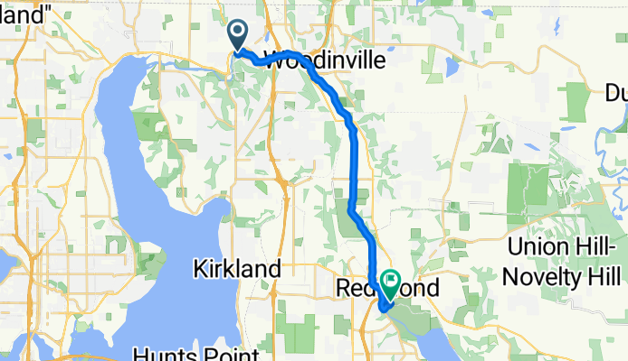 NE 180th St, Bothell to Par Course, Redmond