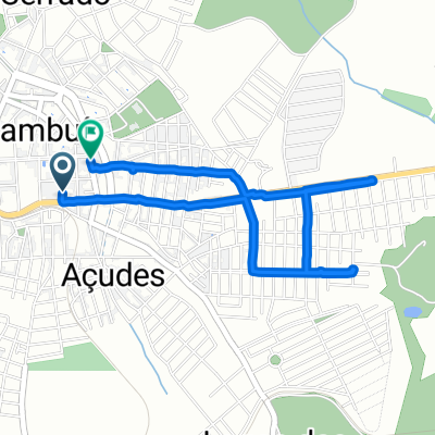 caminhada Bambuí