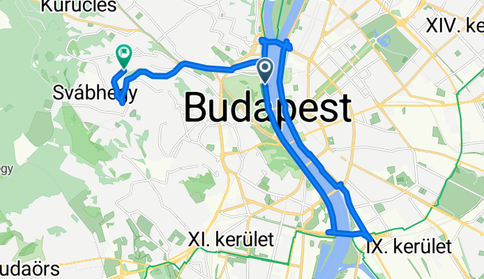 Batthyány tér M+H - Galgóczy utca 50e