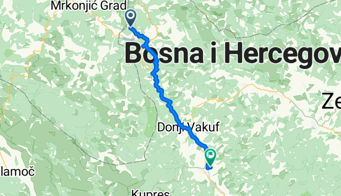 Jajce - Bugojno