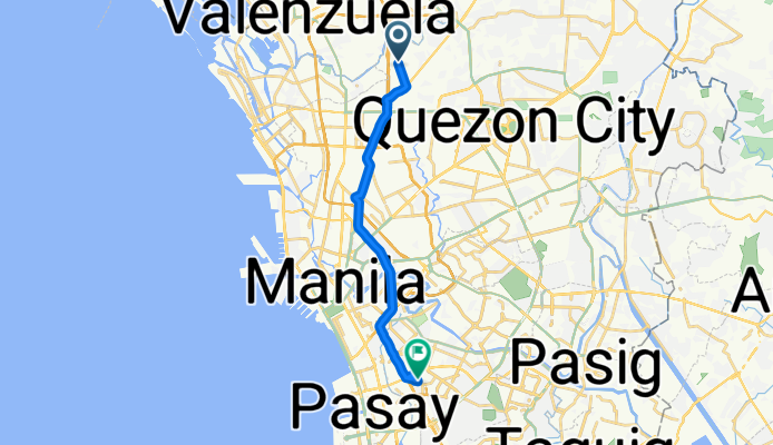 Baesa Road to General Del Pilar