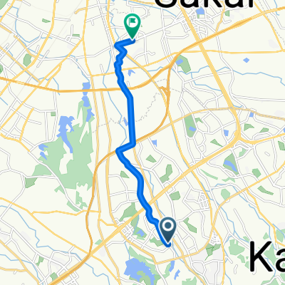 城山台3丁目, 堺市へ八田北町, 堺市