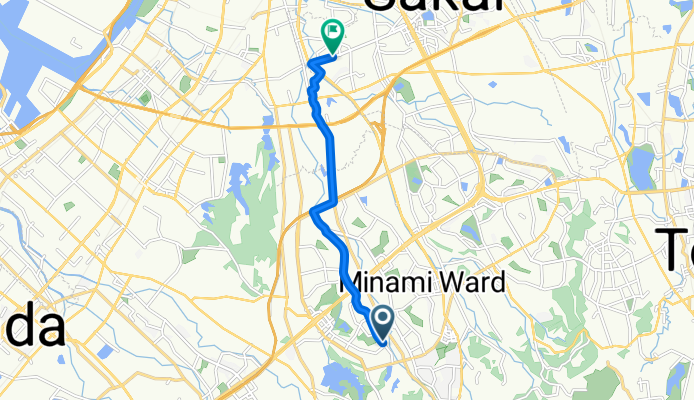 城山台3丁目, 堺市へ八田北町, 堺市