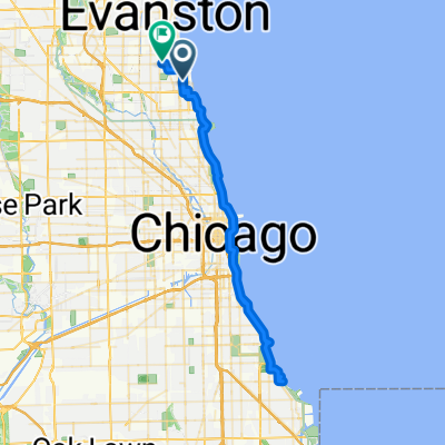 N Newgard Ave, Chicago to N Claremont Ave, Chicago