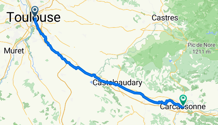 Le Canal du Midi de Toulouse à Carcassonne