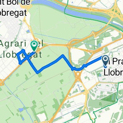 De Avinguda de la Verge de Montserrat a Carrer dels Feixars