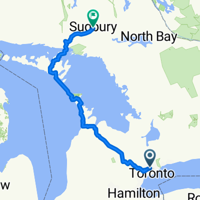 From North York to Sudbury