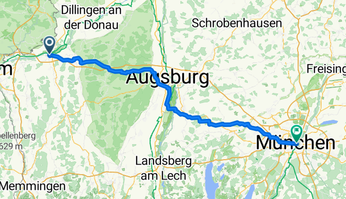 Günzburg - München