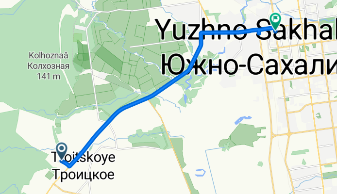 Neizvestnaya Doroga to Lenina Street