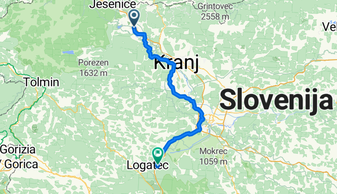 Radovljica - Logatec