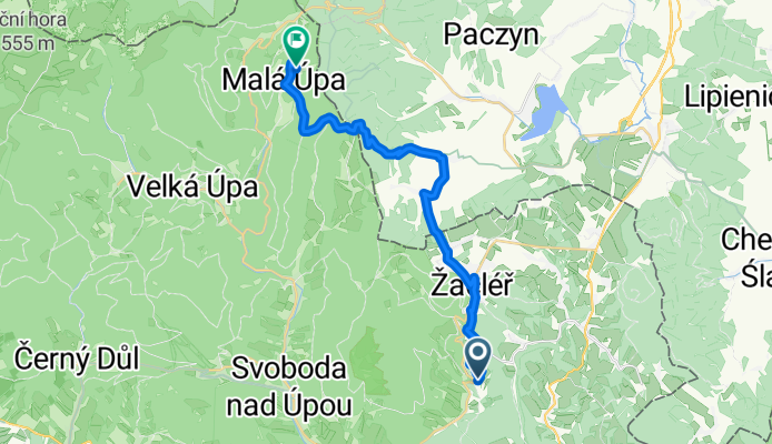 Mala Upa - aussichtsturm eliska