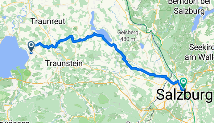 Chieming to Salzburg