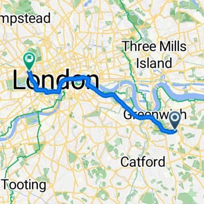 Kidbrooke Grove, London to Nutford Place, London