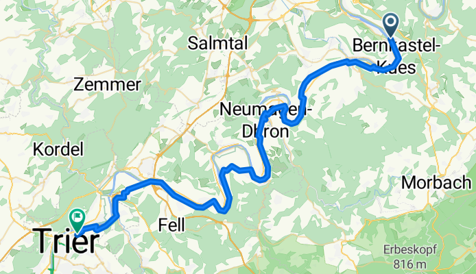 Ringstraße, Graach an der Mosel nach Herzogenbuscher Straße, Trier