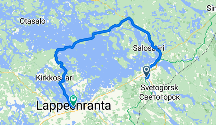 Imatra to Lappeenranta