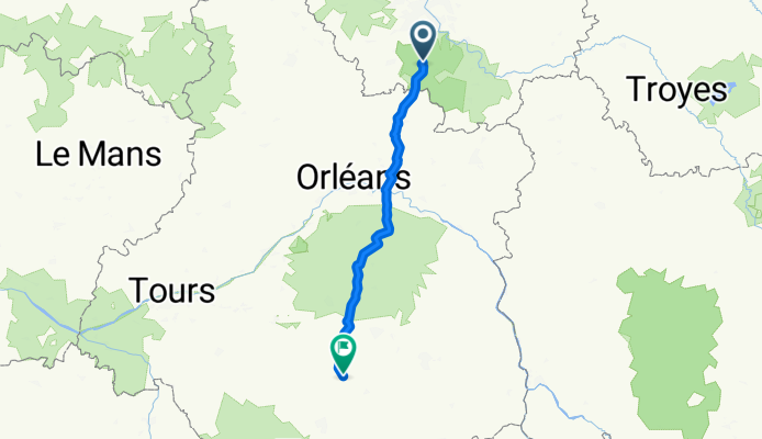 From Boutigny-sur-Essonne to Ménétréols-sous-Vatan