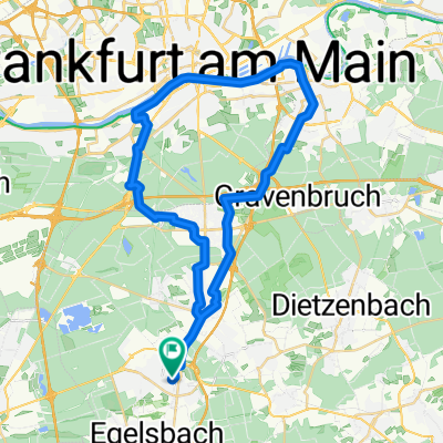 Route in Langen (Hessen)