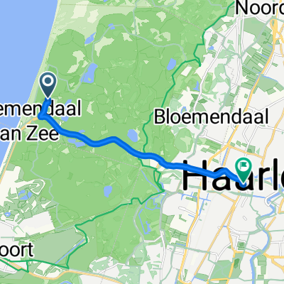 Overveen nach Rozenstraat, Haarlem