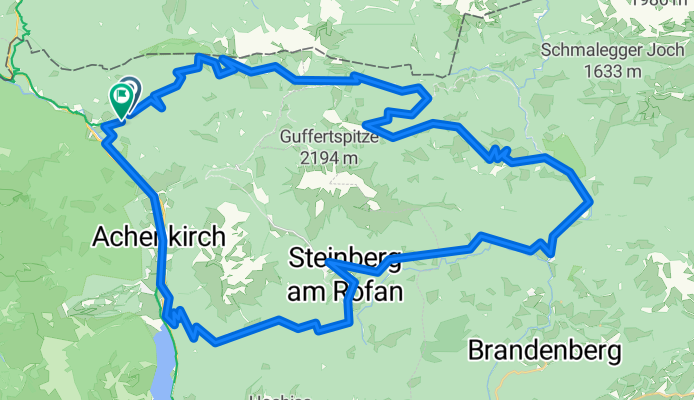 Achenkirch Blaubergalm Gufferthütte