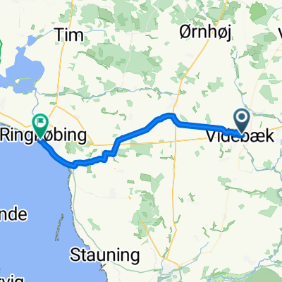 Nygade, Videbæk to Kongevejen, Ringkøbing
