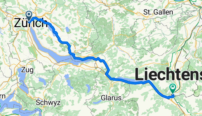 Zürich (Kreis 5) / Gewerbeschule - Sargans