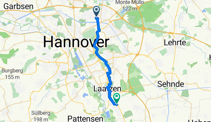 Tilsiter Straße 34B nach Gubiner Straße