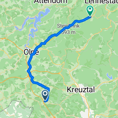 Niederhofweg nach Von-Gevore-Weg