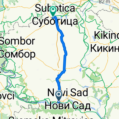 Route to Batinska