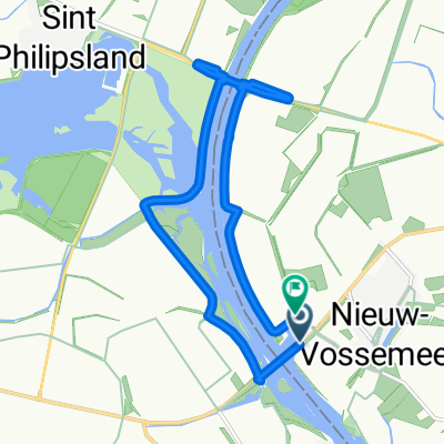 Route in Nieuw-Vossemeer 11