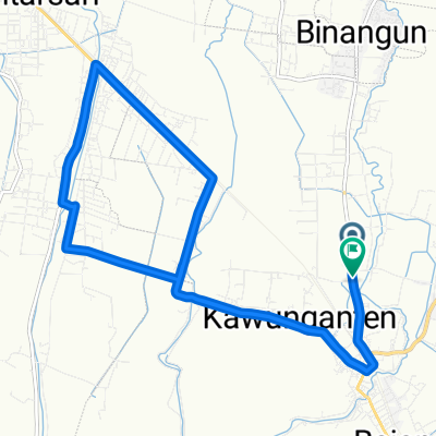 Jalan Raya Tegalsari to Jalan Raya Tegalsari