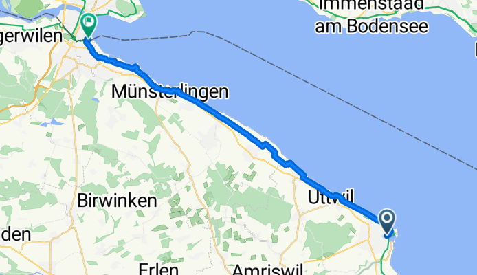 Von Romanshorn bis Konstanz