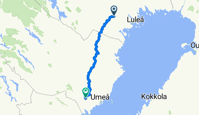 From Älvsbyn to Hörnsjö